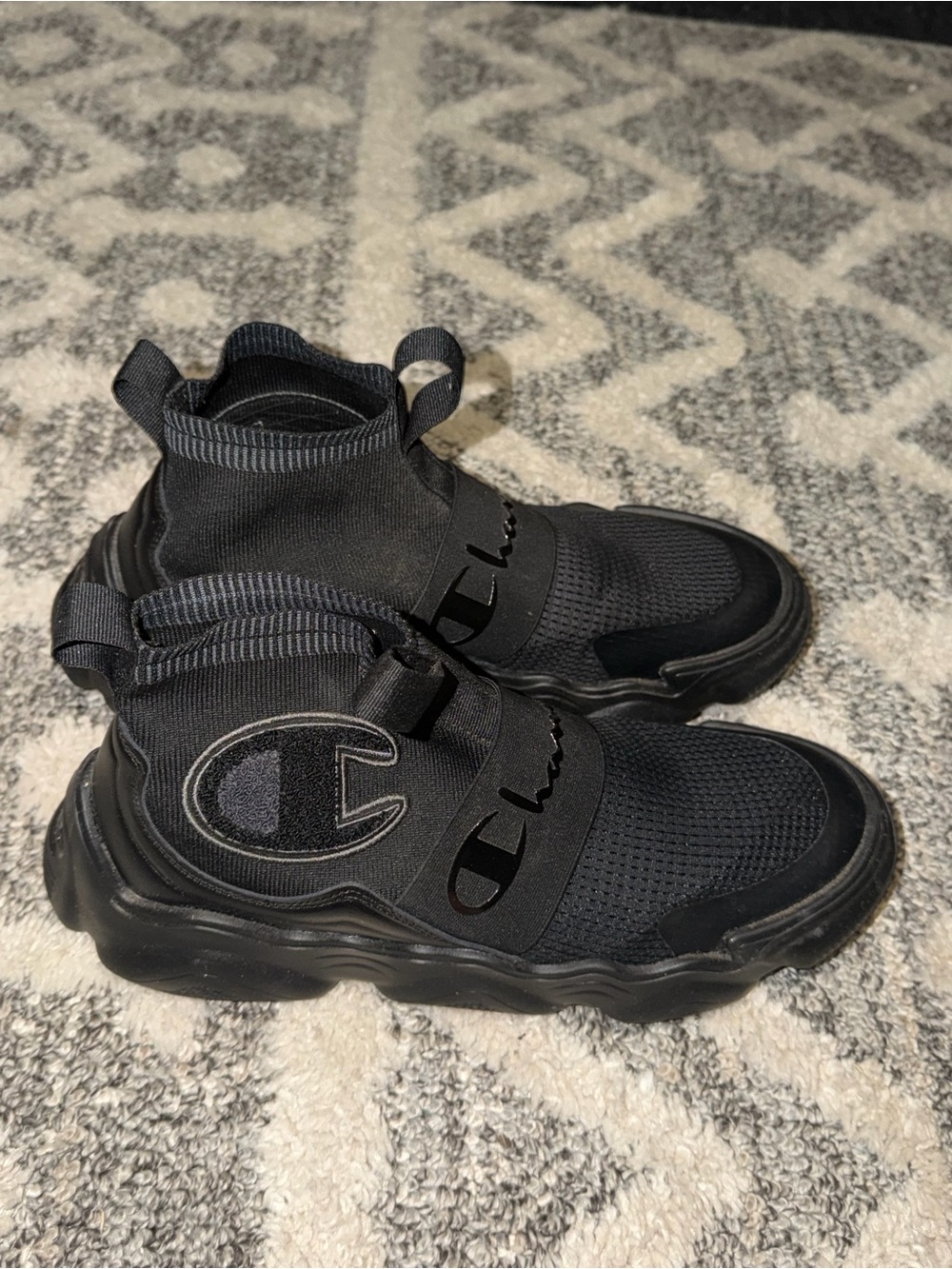 Champion Rally Pro High Top Sock Slip On Basketball Shoes Athletic Men’s Size 11